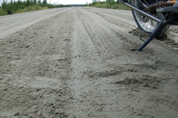 6 sand gravel road